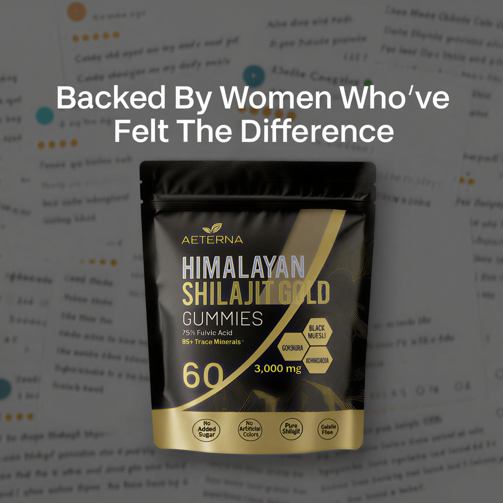 Aeterna™ Kidney Support Shilajit Gold Gummies