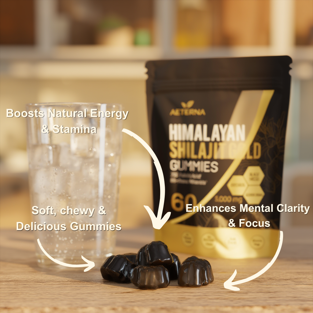 Aeterna™ Natural Shilajit  Gummies
