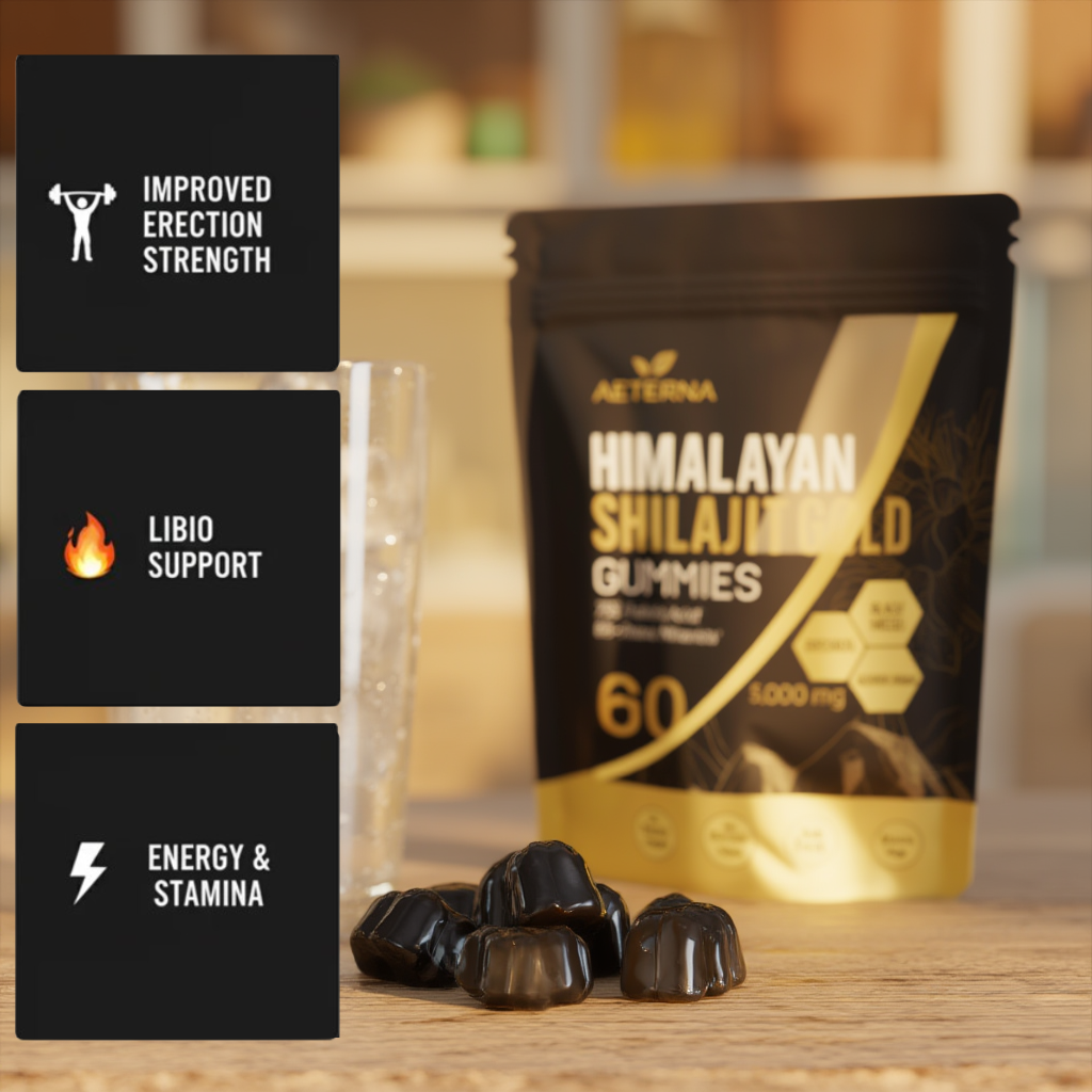Aeterna™ Shilajit Male Performance Gummies
